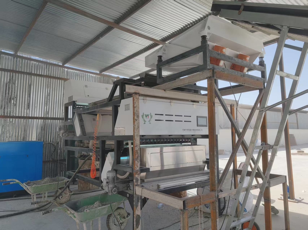 Bottiglie di vetro rotto a doppio strato CCD Color Sorter Glass Color Sorter Sorting Machine