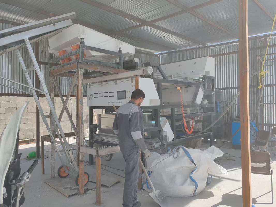Bottiglie di vetro rotto a doppio strato CCD Color Sorter Glass Color Sorter Sorting Machine