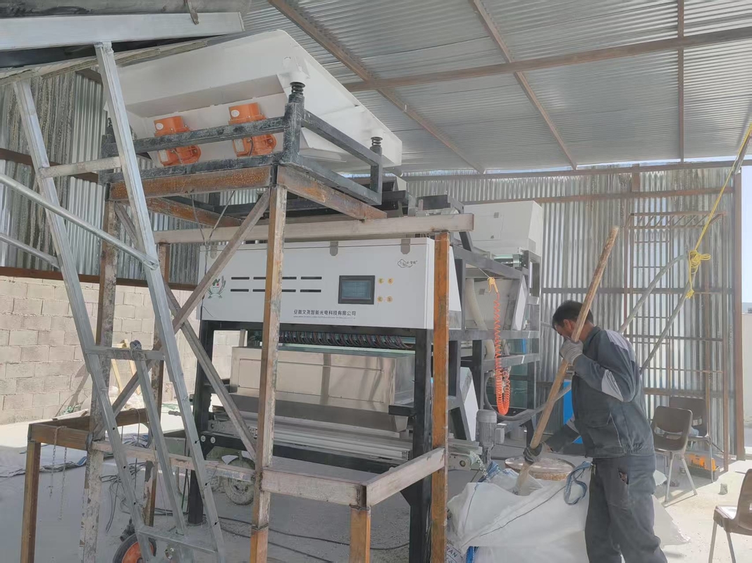 Bottiglie di vetro rotto a doppio strato CCD Color Sorter Glass Color Sorter Sorting Machine