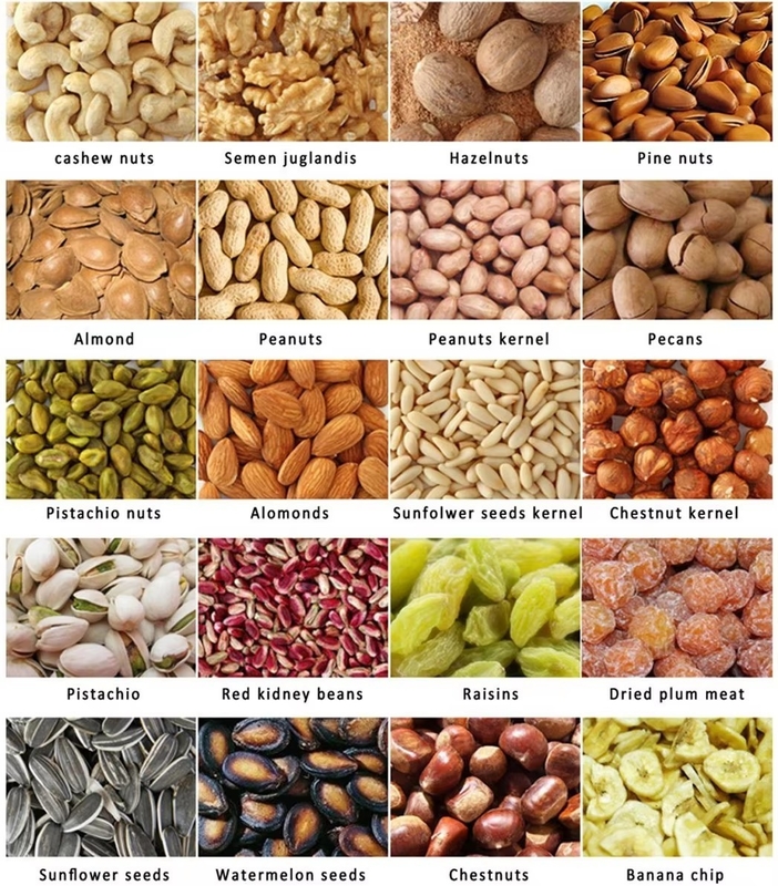 Accuratezza CCD Camera Automatica Macadamia Noce Color Sorting Machine