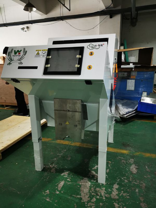 Macchina per la selezione del colore a 448 canali Wenyao a canale singolo, migliore per granuli PP, PET, PVC, PS, per linee di riciclaggio della plastica