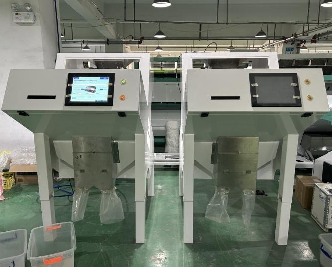 Wenyao Wifi Remote Control Semi di girasole Semi di zucca Sortitore di colore con 2 anni di garanzia e Valvola solenoide per la lavorazione industriale