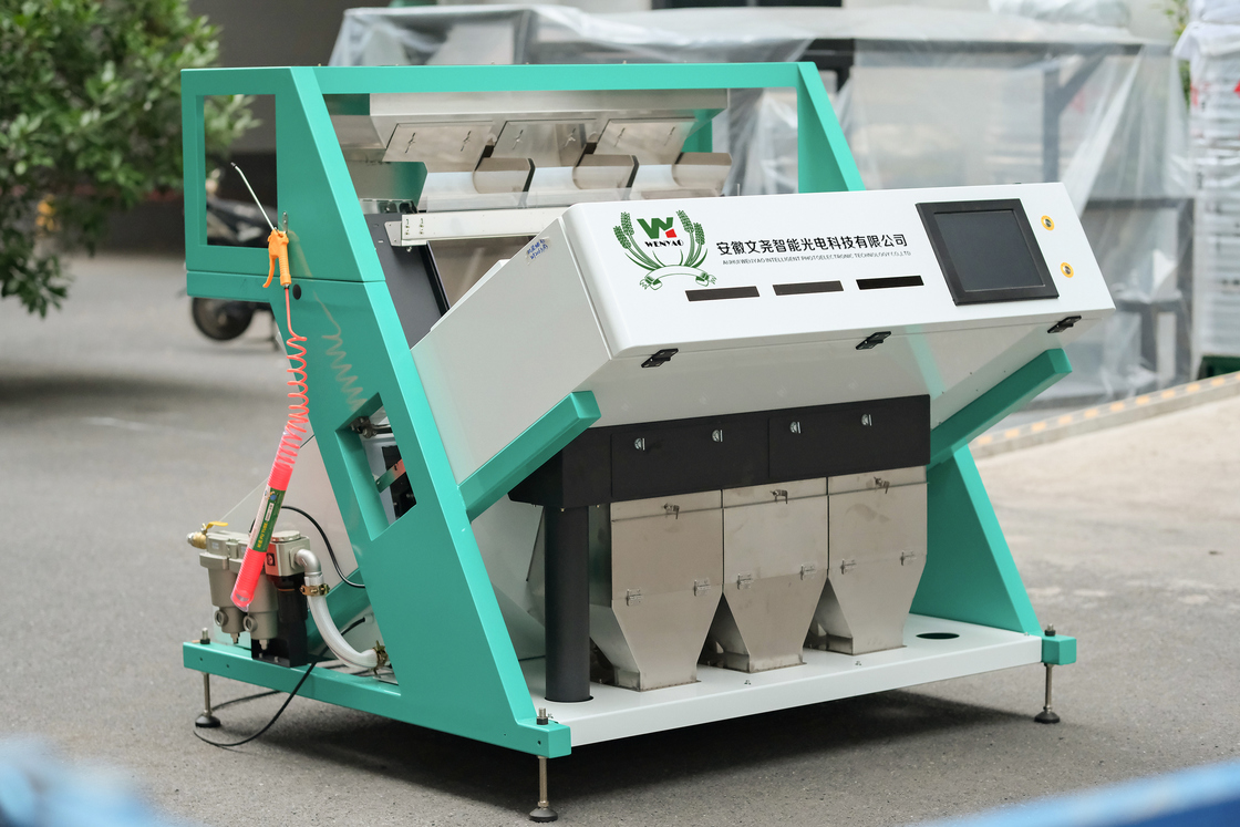 WENYAO CCD ad alta capacità Soia Color Sorting Black Matpe Beans Color Sorting Machine