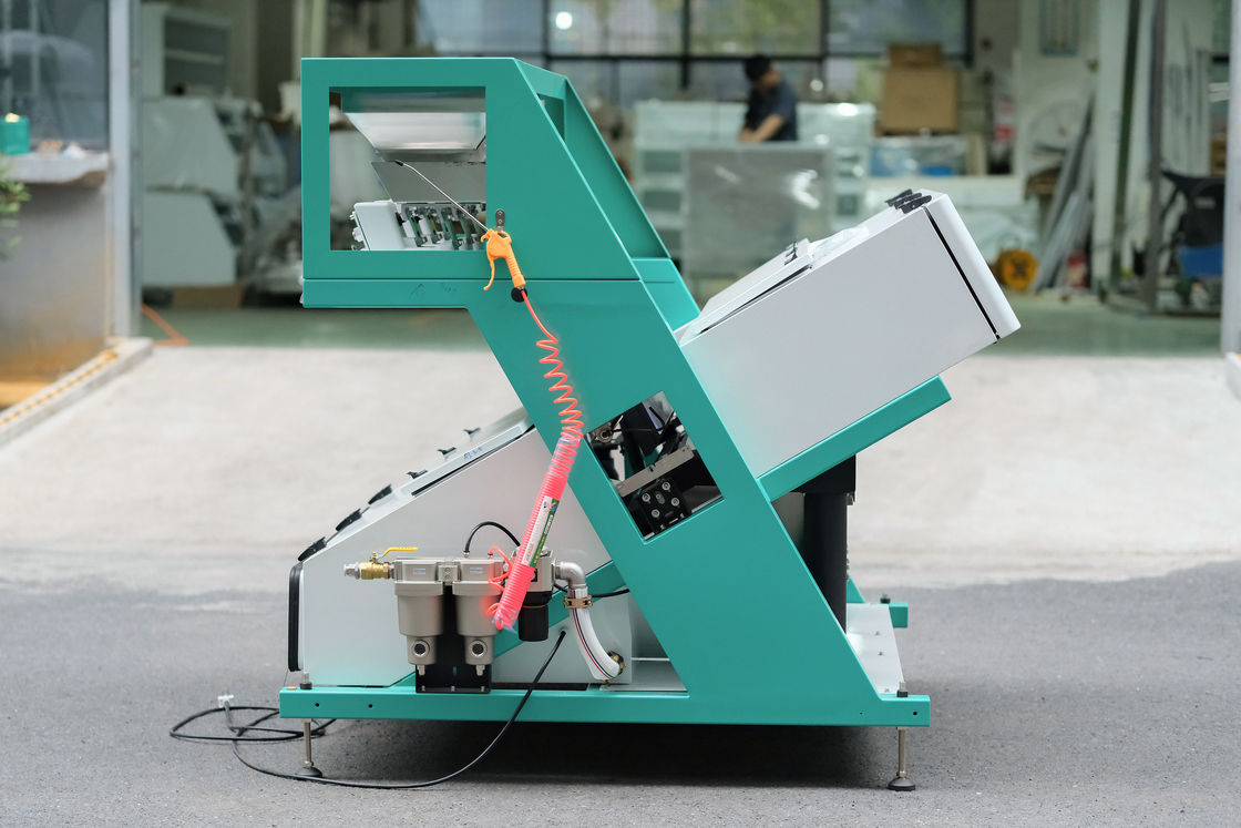 Vendita in fabbrica di selezionatrici a colori CCD a 320 canali con accuratezza di selezione del 99,99% e costruzione in acciaio inossidabile 304