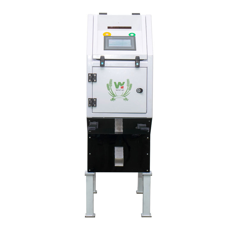 Selezionatrice di colore noci WENYAO ad alta precisione con telecamere CCD per semi, cereali, fagioli, grano, capacità 0,3-0,5 PTH e 2 anni di assistenza post-vendita