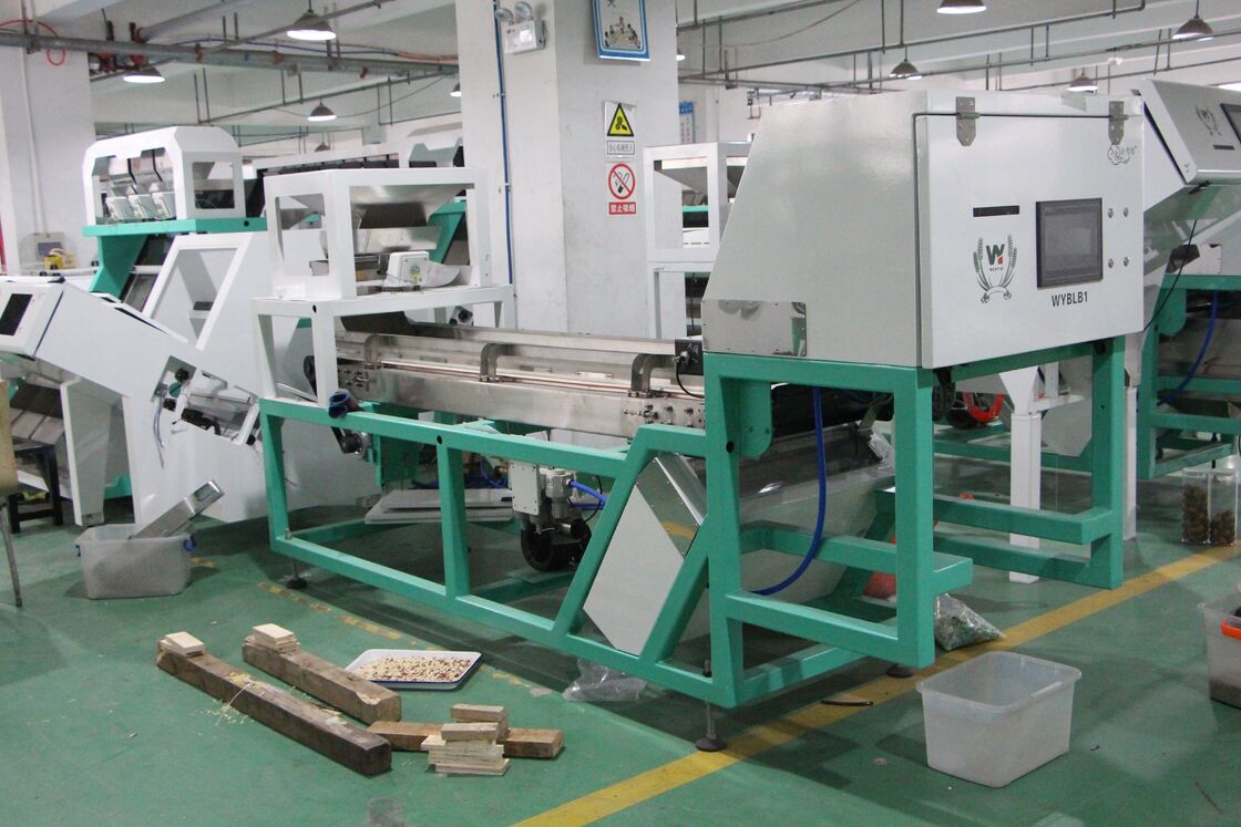 Wenyao Sortitore automatico di noci con sensore TOSHIBA CCD, Hopper in acciaio in acciaio inossidabile 304 per alimenti e telecomando Wifi per un'elevata efficienza nella classificazione delle noci