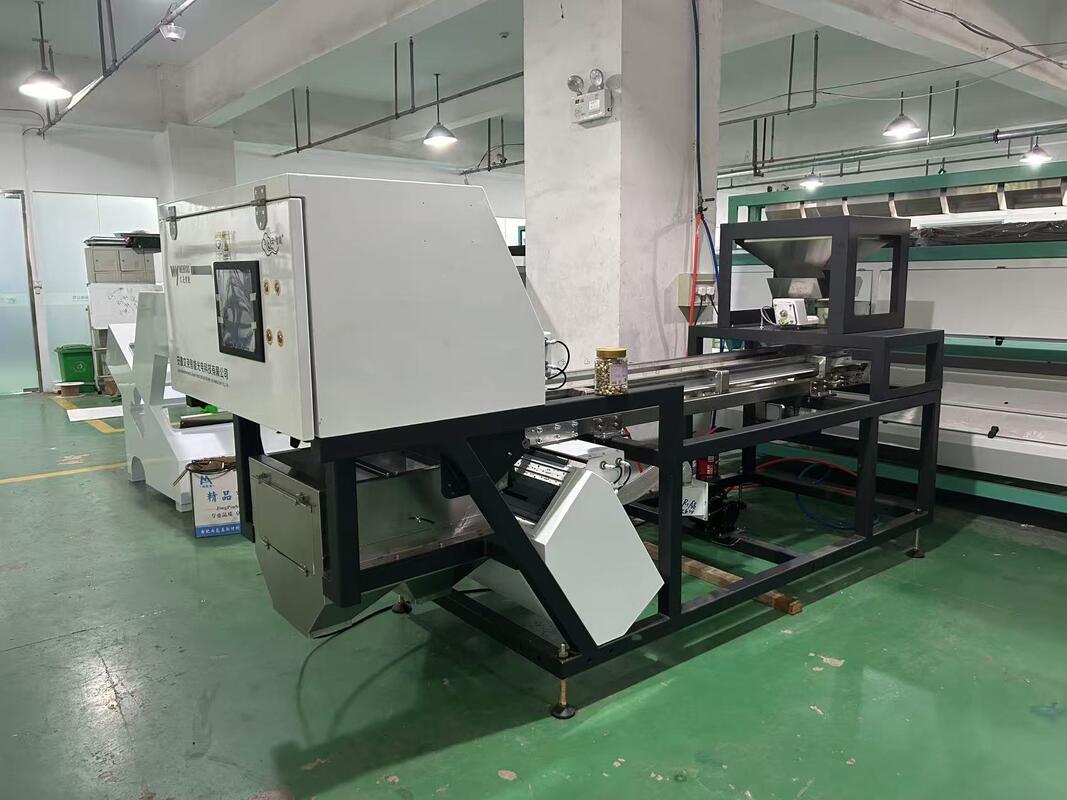Pixel WENYAO CCD Optical Peeled Garlic Peanut Macadamia Nuts Pistachio Unpeeled Garlic Colour Sorting Machine
