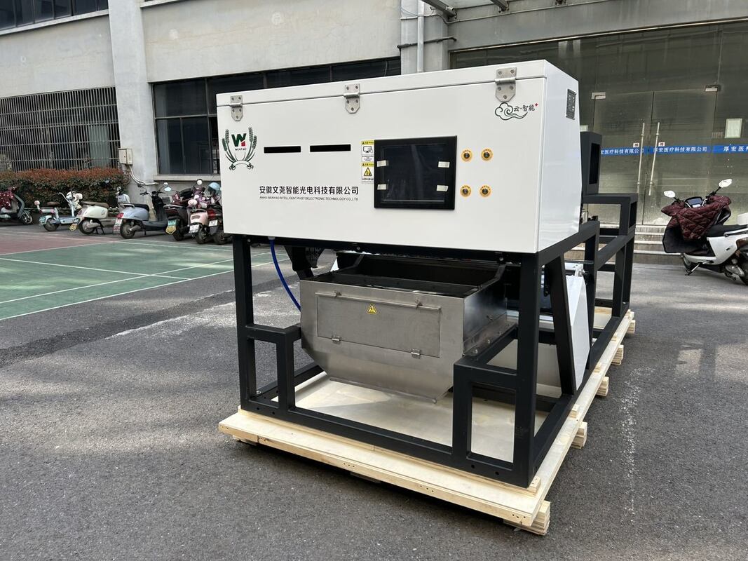 Selezionatrice cromatica per lampone secco, mirtillo e cereali ad alta capacità, larghezza nastro 600mm, colore Juniper