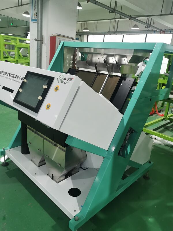 Macchina selezionatrice del colore Wenyao Optical CCD per noci di candela, selezionatrice del colore per cereali Anhui