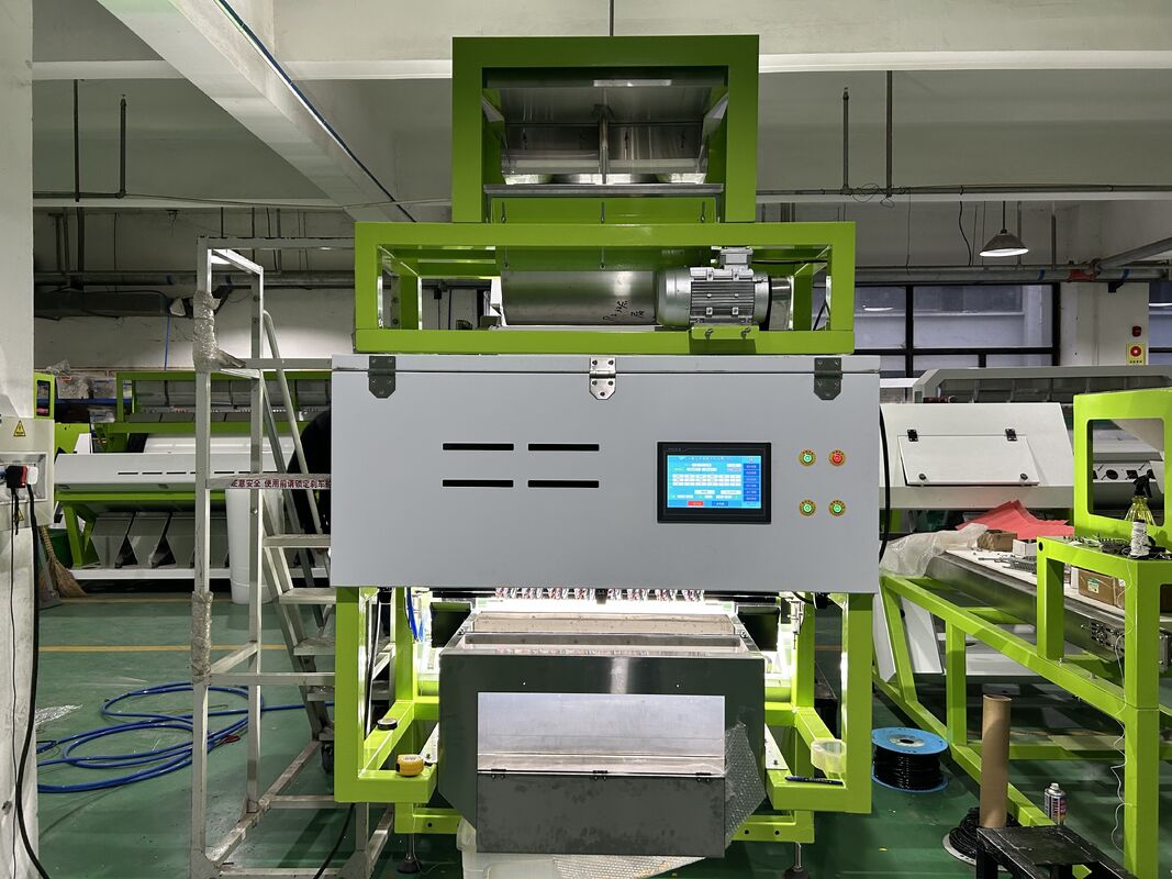 Selezionatrice di Colore Wenyao Industriale ad Alta Precisione per Plastica Riciclata, Metallo, Plastica, PVC, PET in Scaglie con Controllo Remoto WIFI