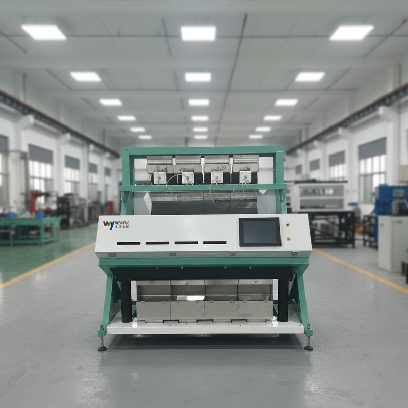 WENYAO Intelligent 4 Chutes Optical Grain Color Sorter Alta precisione e 2,-4 T/H Capacità Rice Wheat Sorting Machine