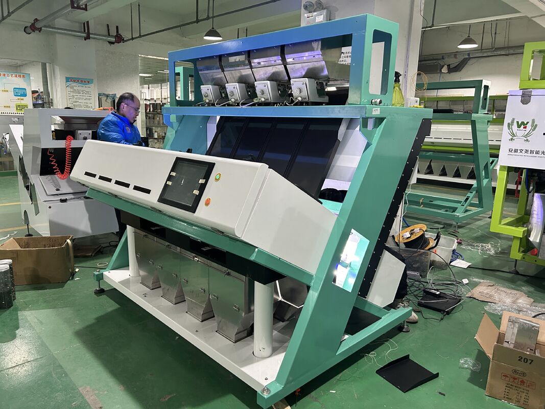 WENYAO Intelligent 4 Chutes Optical Grain Color Sorter Alta precisione e 2,-4 T/H Capacità Rice Wheat Sorting Machine