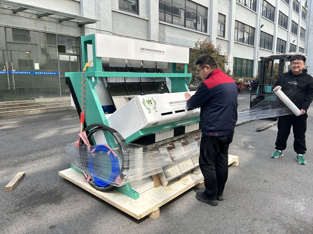 WENYAO Intelligent 4 Chutes Optical Grain Color Sorter Alta precisione e 2,-4 T/H Capacità Rice Wheat Sorting Machine