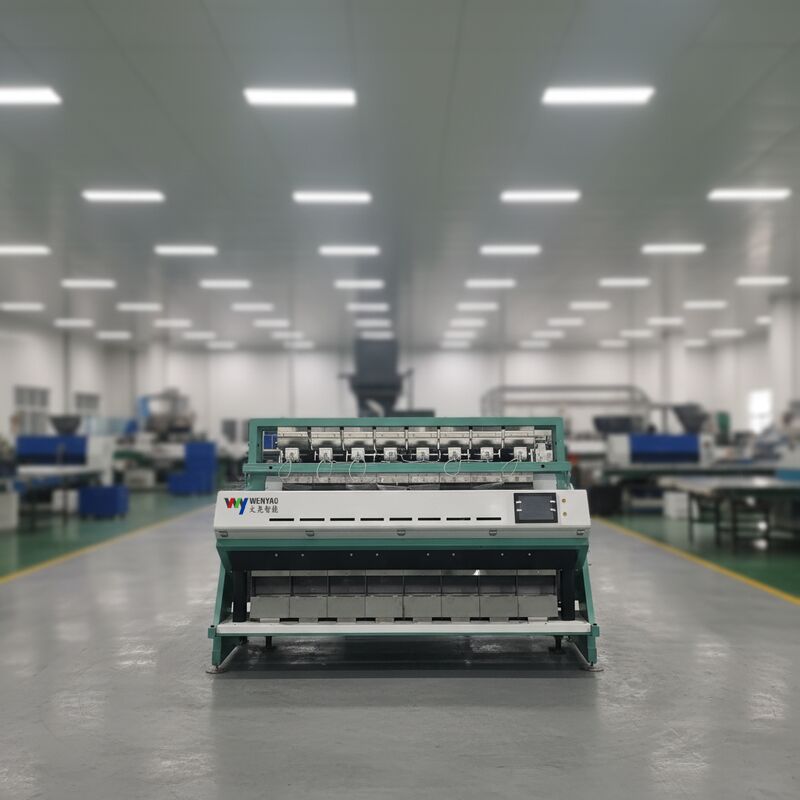 WENYAO 8 Canali Macchina Selezionatrice per Legumi per Lenticchie Ceci Selezionatrice Ottica di Colore per Fagioli in Vendita