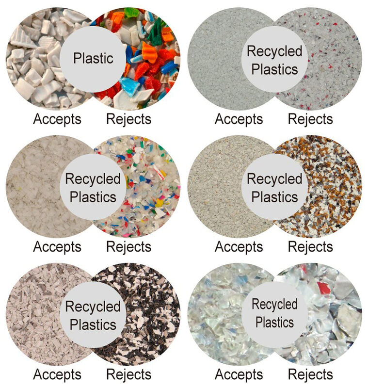 WENYAO Selezionatrice di Colore di Plastica di Precisione 99,99% di Precisione per Granuli di Micro Plastica Macchina per la Selezione del Colore di Plastica CE