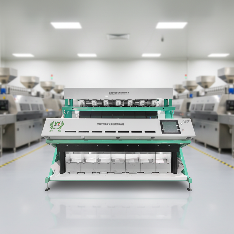 Wenyao Color Sorter Machine with 99.95% Sorting Accuracy 12-inch Flexem Touch Screen and Japan Nikon Lens