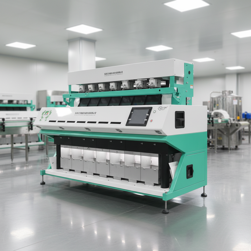Wenyao Color Sorter Machine with 99.95% Sorting Accuracy 12-inch Flexem Touch Screen and Japan Nikon Lens