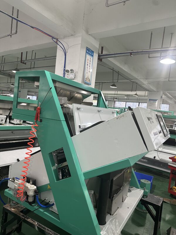 WENYAO CE certificato 3 canali Intelligent Optical Color Sorting Machine Alta precisione per classificazione di tutti i tipi di noci secche