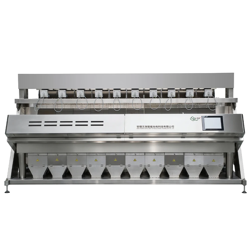WENYAO Alta capacità Full in acciaio inossidabile Intelligent Color Sorting Machine High-precision Fine Salt Color Sorter