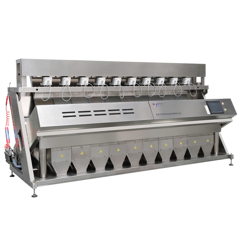 WENYAO Alta capacità Full in acciaio inossidabile Intelligent Color Sorting Machine High-precision Fine Salt Color Sorter