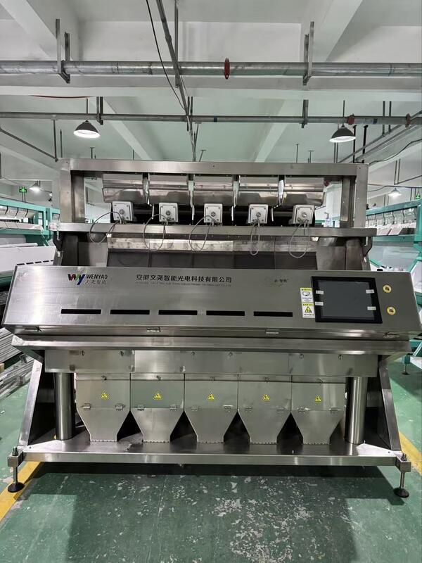 WENYAO Macchina Intelligente per la Selezione del Colore in Acciaio Inossidabile 304/316 Completa - Selezionatrice di Sale per la Rimozione delle Impurità