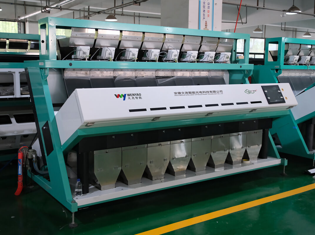 Wenyao 2026 AI Intelligent Hazelnuts Nut Color Sorting Machine con precisione di classificazione del 99,95% e schermo touch Flexem da 12 pollici