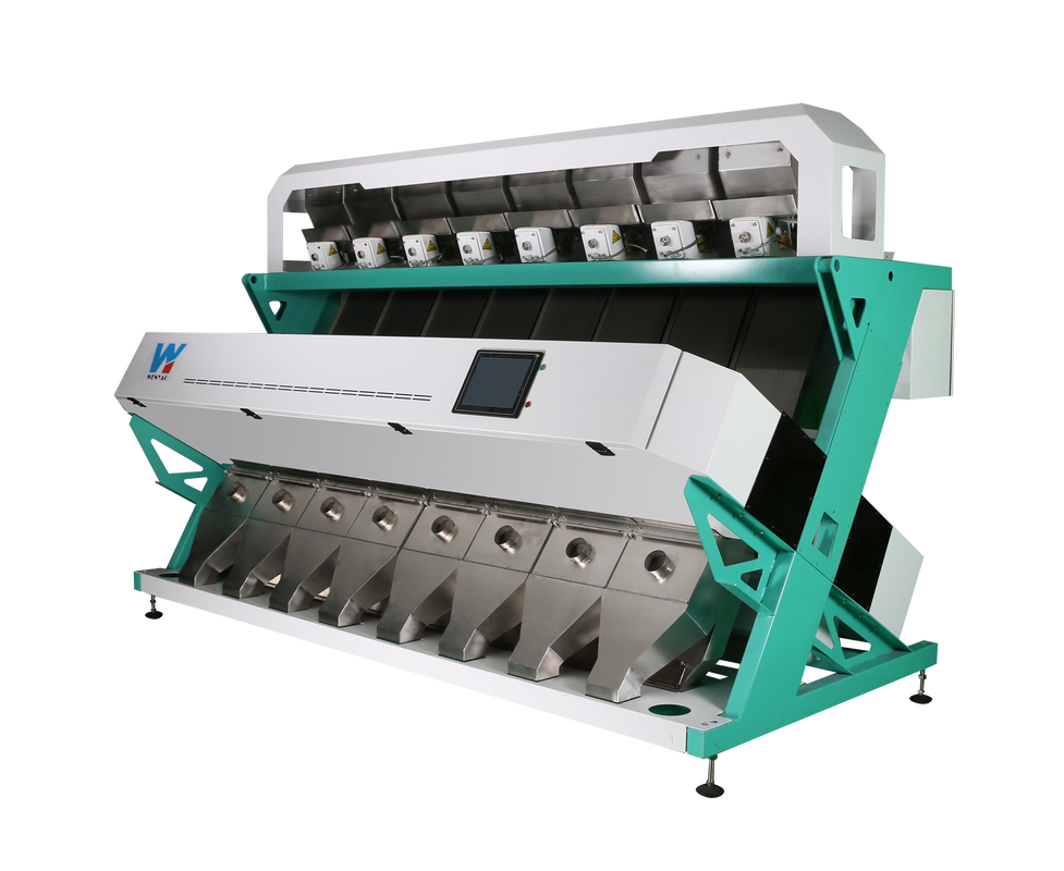 Large Capcity  Food Grade Plastic Color Sorter Sorting Machine For Rice Coffee Bean Peanut Cocoa Beans