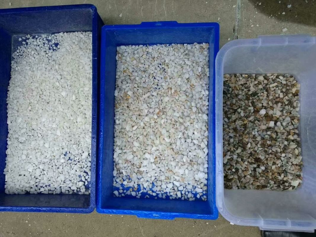 selezionatore di colore della cinghia degli scivoli 1t/h 2, selezionatore di colore del minerale metallifero di 128 canali