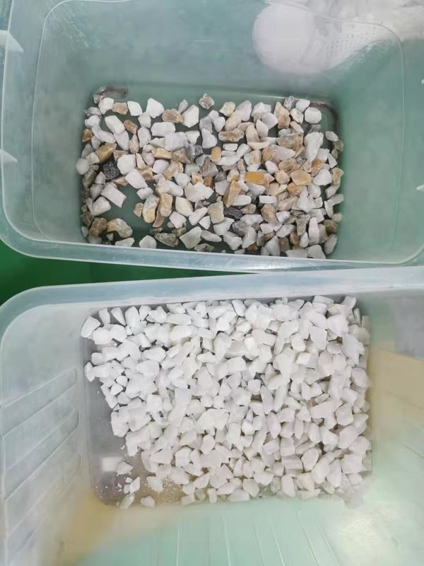 selezionatore di colore della cinghia degli scivoli 1t/h 2, selezionatore di colore del minerale metallifero di 128 canali