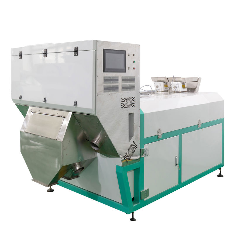 selezionatore di colore della cinghia degli scivoli 1t/h 2, selezionatore di colore del minerale metallifero di 128 canali