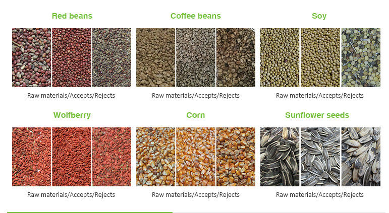 Macchina del selezionatore di colore del selezionatore di colore del grano del CCD di WENYAO piccola per i fagioli/riso/grano/mais