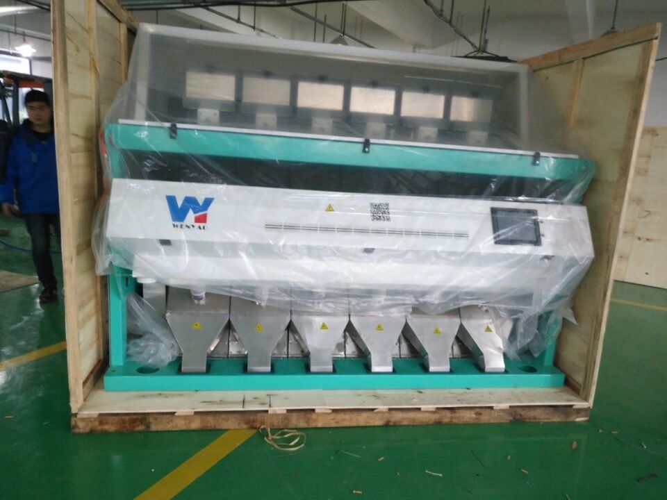 Macchina del selezionatore di colore del riso di Japonica del sensore del CCD di Janpan Toshiba con il compressore d'aria della vite 22KW