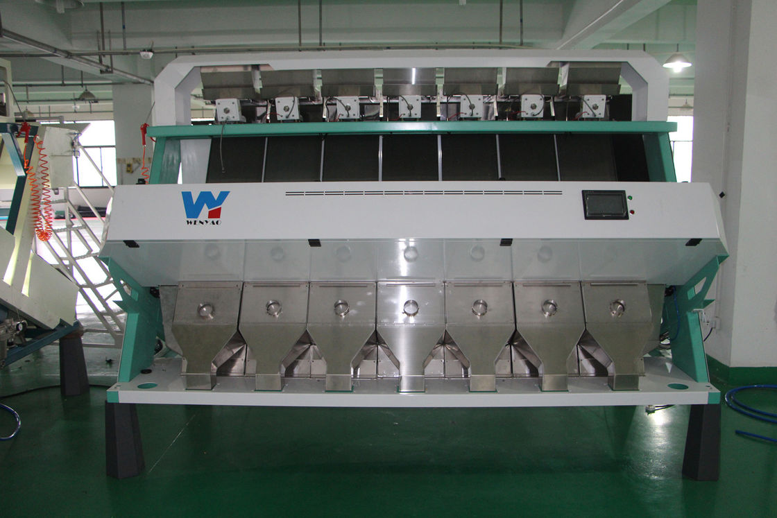 Macchina del selezionatore di colore del riso di Japonica del sensore del CCD di Janpan Toshiba con il compressore d'aria della vite 22KW