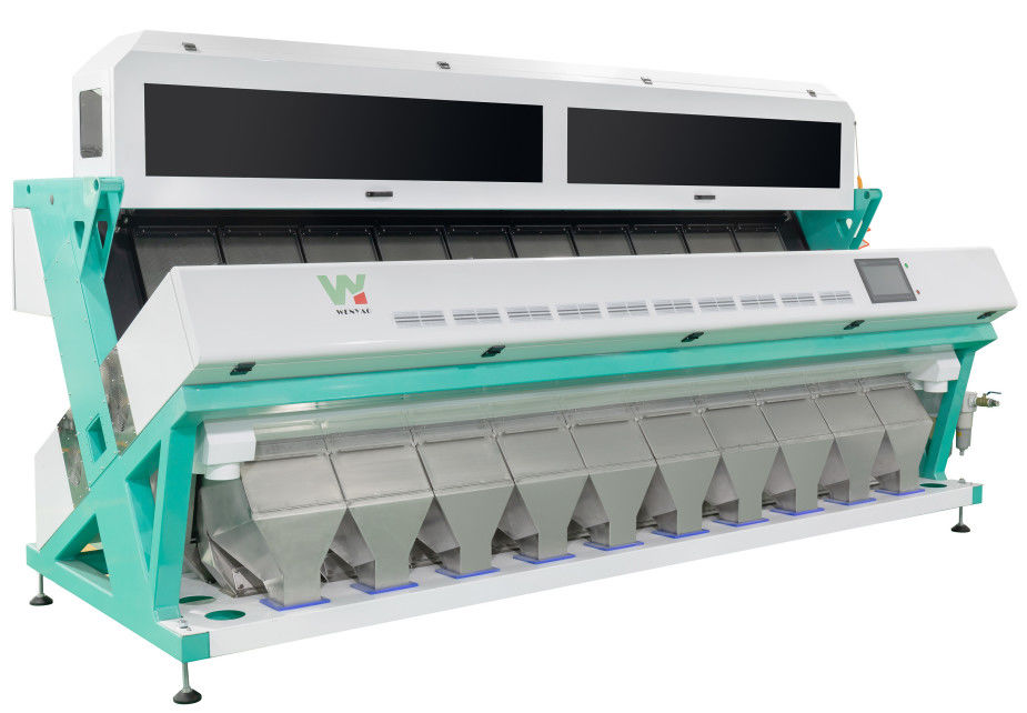 Selezionatore ottico di colore del CCD, macchina del selezionatore del grano degli scivoli 6.5kw 10