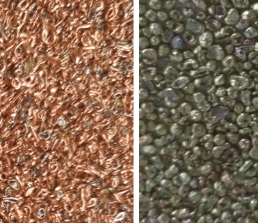 Rottami di rame di alluminio ad alto rendimento dei pixel di 1 del nastro trasportatore selezionatore 5400 di colore