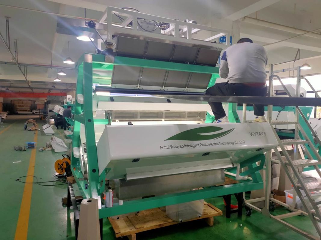 Capacità di WENYAO Tea Sorting Machine High con il sensore del CCD del LED