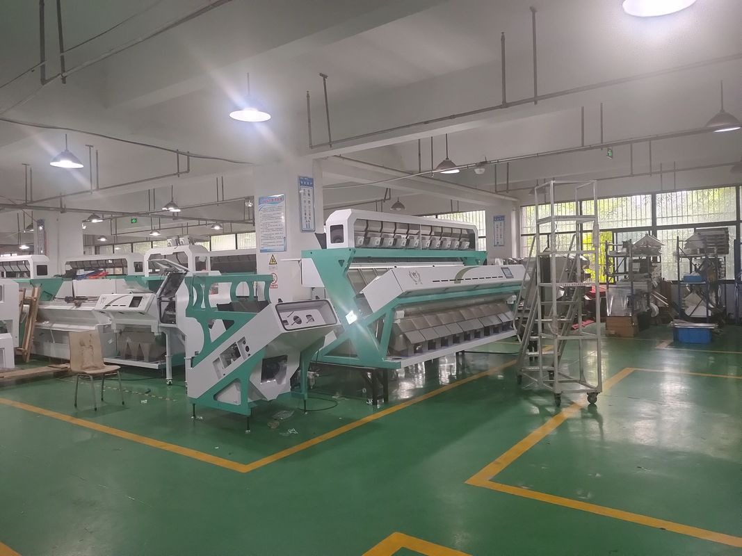 Sistema di Acquisizione Riso Cereali Ccd Sensore Ottico World Brand Color Sorter