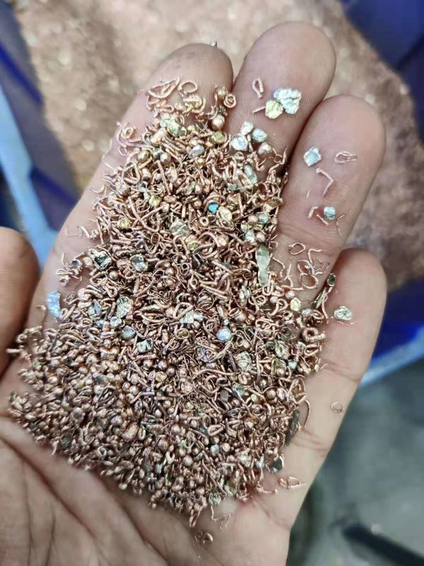 Rottami di rame di alluminio ad alto rendimento dei pixel di 1 del nastro trasportatore selezionatore 5400 di colore