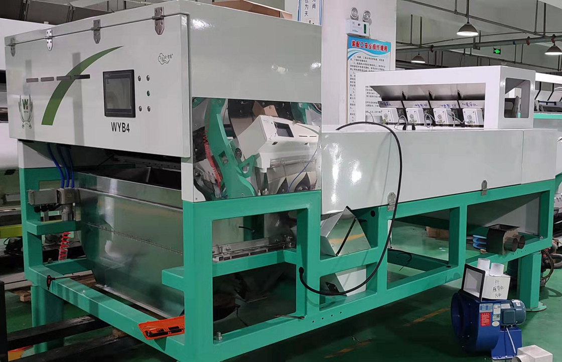 Nikon Lens Belt Mineral Sorting Machine 256 Canali Color Sorting
