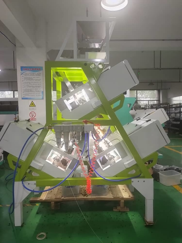 Macchina del selezionatore di WenYao FPGA Chip Black Green Tea Color per l'eliminazione dei gambi del tè