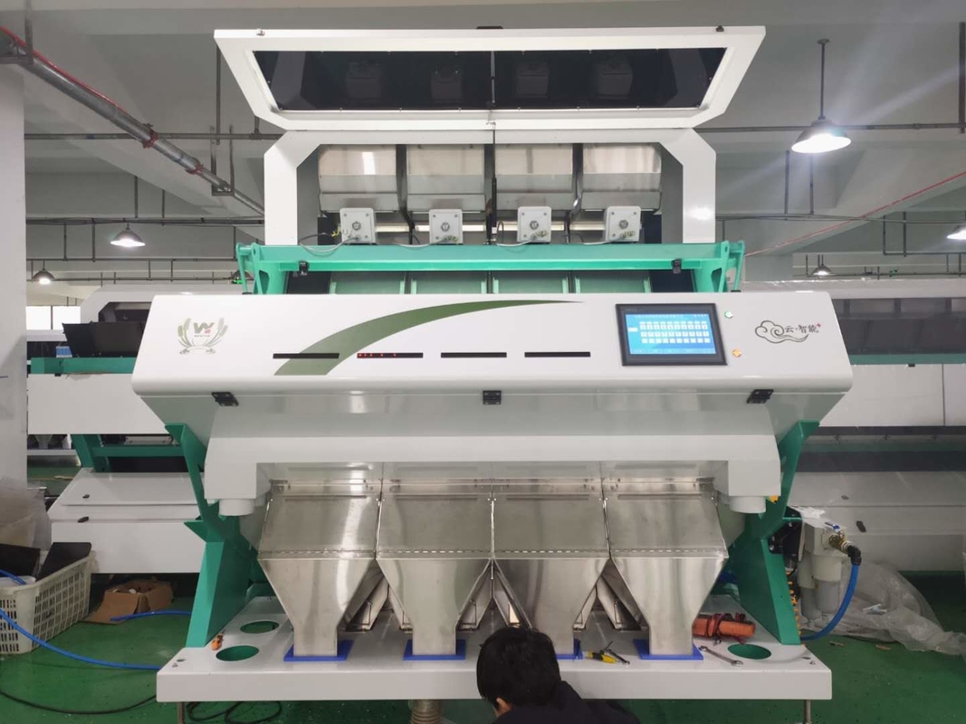 Prezzo di fabbrica 4 Scavo Reni Soia Erbe di pollo Rosso Nero Fagioli Mung Color Sorting Machine per la classificazione del colore