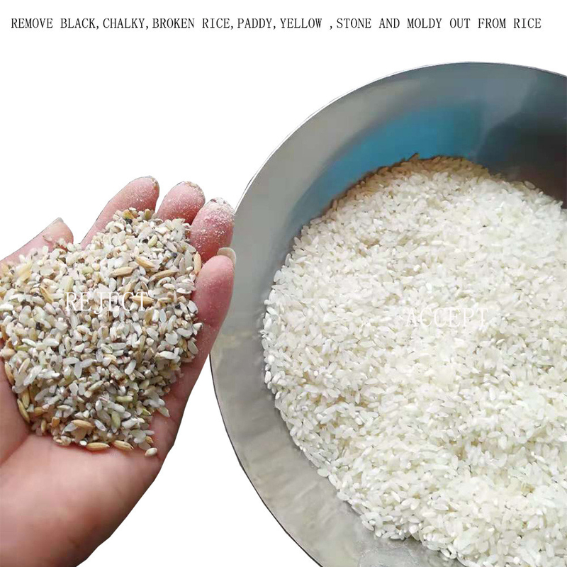 Vaglio di pulizia di colore del grano della macchina del grano del selezionatore di colore del grano di capacità elevata
