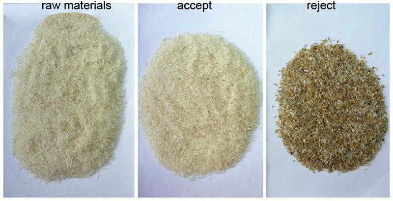 Vaglio di colore del cereale della noce del sesamo del riso del CCD di WENYAO Color Sorter Optical