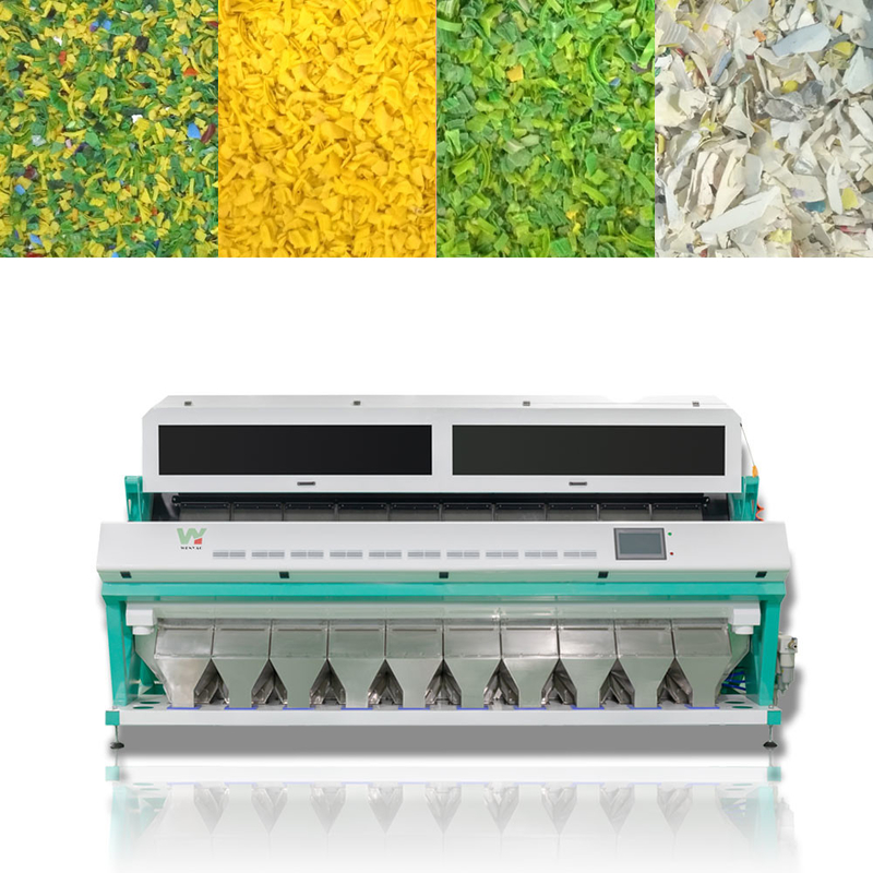Approvazione multifunzionale riciclata del vaglio ISO9001 di colore dei fiocchi di plastica misti