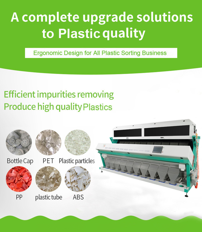 Approvazione multifunzionale riciclata del vaglio ISO9001 di colore dei fiocchi di plastica misti