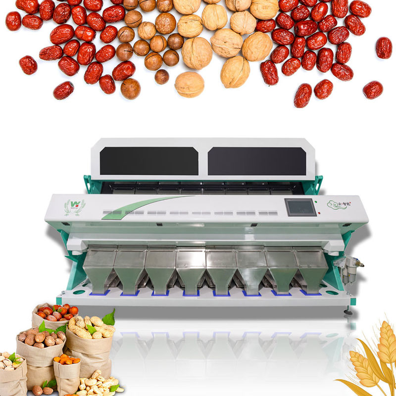 Capacità di lavorazione di Red Green Bean Cardamom Multifunction Color Sorter 3t/H