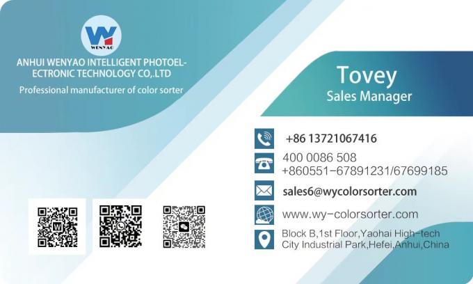 Selezionatore di colore di Wenyao Large Sorting Capacity Grain con installazione semplice 13