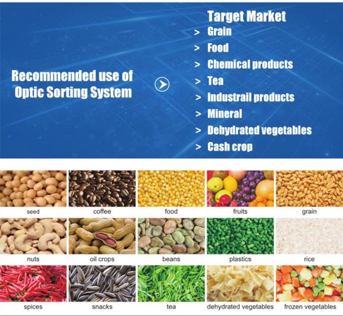 Intelligent Prunes Blueberry Cabbage Kiwicha Frittata Cipolla Verdura Frutta Color Sorting Machine per la lavorazione agricola 2