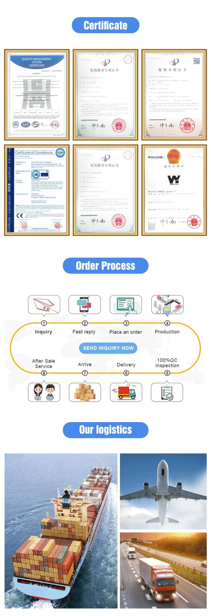 Intelligente fotocamera CCD ottica Macchina di selezione del colore del grano di orzo 11