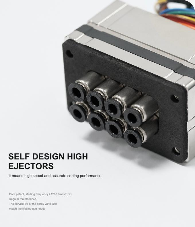 Macchina selezionatrice a colori per operazioni di pulizia automatica ad alta velocità per la selezione di cereali, riso e fagioli 2